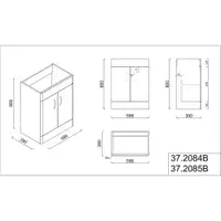 Chaddesley 120cm Combination Unit High Gloss White, inc Basin