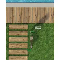 Chalet Wood Effect Floor Tiles - 20x120 cm Chalet Brown-Per Box