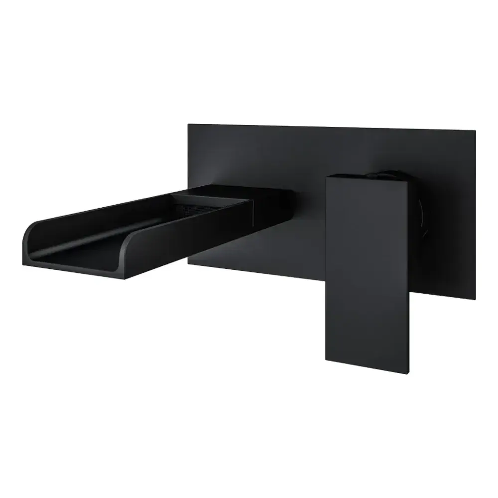 Chitwode Chetwode Wall Mounted Bath Filler Tap Matt Black