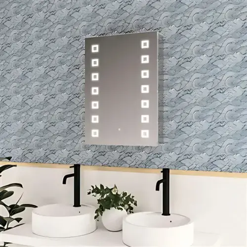 Chiana 500 x 700mm LED Mirror Cabinet - 1 Door