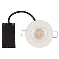 Chrome or White Bathroom Spotlight, LED Bulb