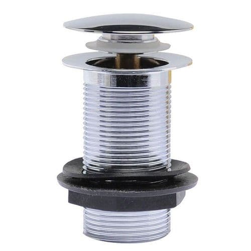 Chrome Sprung Basin Waste (Unslotted)