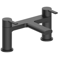 Matt Black Bathroom Makeover Pack | Shower, Taps & Bath Screen