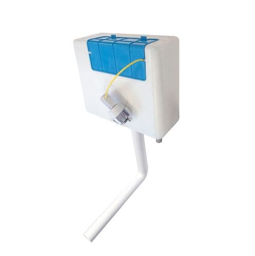 Concealed Cistern (Bottom Inlet) Optional Chrome, Brass Bronze or Black Button