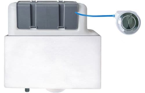 Concealed Cistern (Bottom Inlet) Optional Chrome, Brass or Black Button
