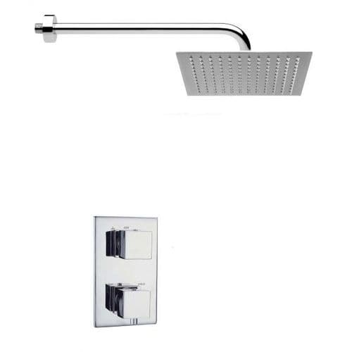 Concealed Dual Head Shower Pack 1, Chrome