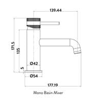 Core Matt Black Bathroom Tap Pack with Diamond Cross Hatch Detail