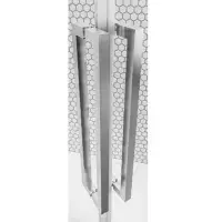 Corniche 2000 Chrome 8mm Offset Quadrant Shower Enclosure