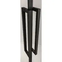 Corniche 2000 Matt Black 8mm Offset Quadrant Shower Enclosure