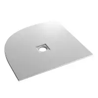 Crossland Light Grey Slate 28mm Quadrant Shower Trays