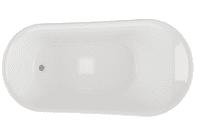 Darcy 1620 x 710mm Traditional Freestanding Bath
