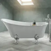 Darcy 1620 x 710mm Traditional Freestanding Bath