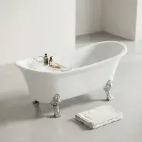 Darcy 1620 x 710mm Traditional Freestanding Bath