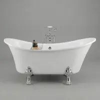 Darcy 1620 x 710mm Traditional Freestanding Bath