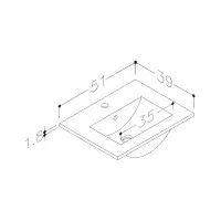 Deltar Anthracite Furniture Bathroom Suite with Brushed Brass Finishes