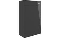 Deltar Anthracite Furniture Bathroom Suite with Brushed Brass Finishes