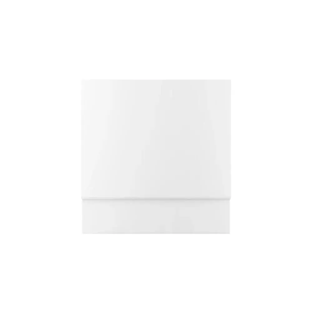 Diamante 800 End Panel 800 x 450-575mm - Matt White