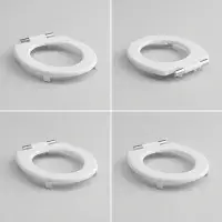 Doc M  i.Care Ring Toilet Seat with Buffer, Blue or White