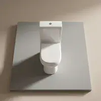 Dura Eco Vortex Open Back Toilet & Soft Close Seat | Bathcenter