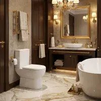 Dura Eco Vortex Open Back Toilet & Soft Close Seat | Bathcenter