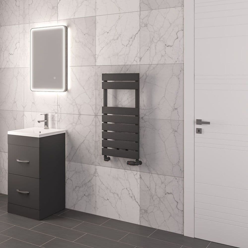 Eastbrook Addington Type 10 Towel Radiators - Matt Anthracite - Various ...