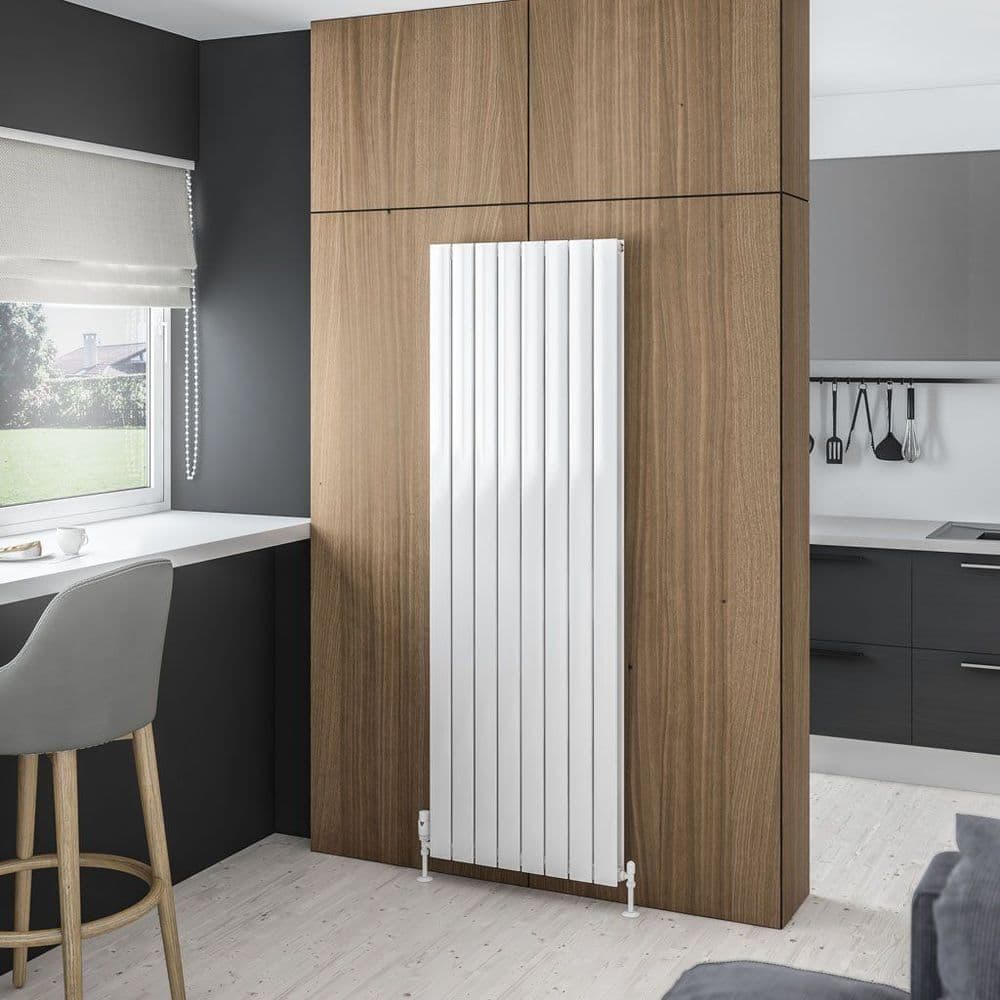 Addington Electric Radiator Eastbrook Addington Type 20 Aluminium Designer Radiator - Gloss White ...
