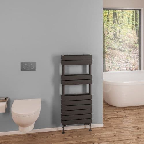 Eastbrook Addington Type 21 Towel Radiators - Matt Anthracite - Various Sizes