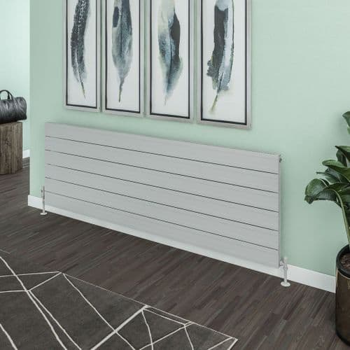 Eastbrook Berkeley Aluminium Designer Radiator - Matt Grey - Various Sizes
