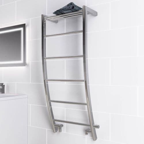 Eastbrook Biava Corinium Towel Radiators - Chrome - Various Sizes
