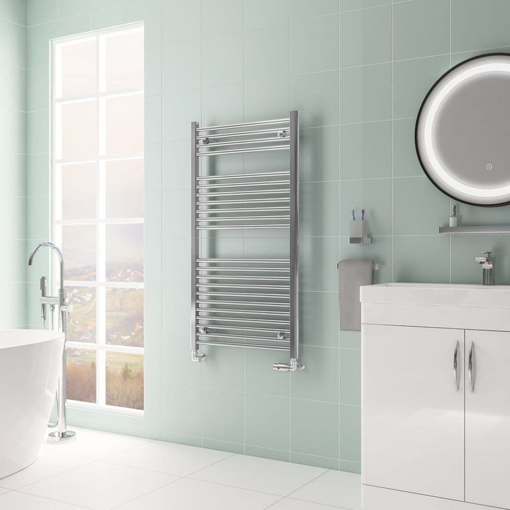 Eastbrook Biava Multirail HV Straight Towel Radiators - Chrome ...