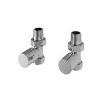Eastbrook Chrome Radiator Valves - All Styles - Manual & Thermostatic