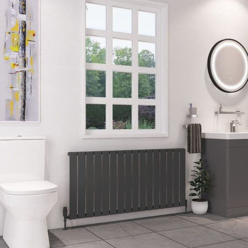 Eastbrook Deddington Designer Radiator - Matt Anthracite - Various Sizes