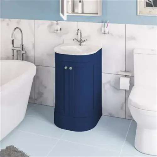 Eastbrook Hardwick 50 CM Vanity Unit Matt Blue
