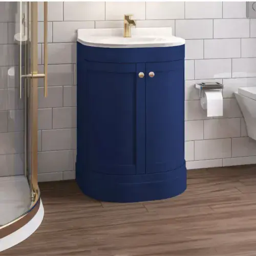 Eastbrook Hardwick 60 CM Vanity Unit Matt Blue