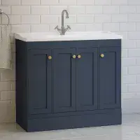 Eastbrook Hardwick Square 120 CM Vanity Unit Matt Anthracite