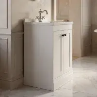 Eastbrook Hardwick Square 50 CM Vanity Unit Matt White