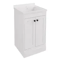 Eastbrook Hardwick Square 50 CM Vanity Unit Matt White