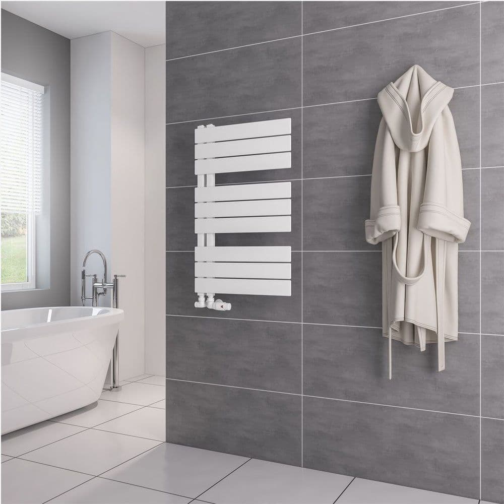 Eastbrook Helmsley Towel Radiators - Matt White - Various Sizes