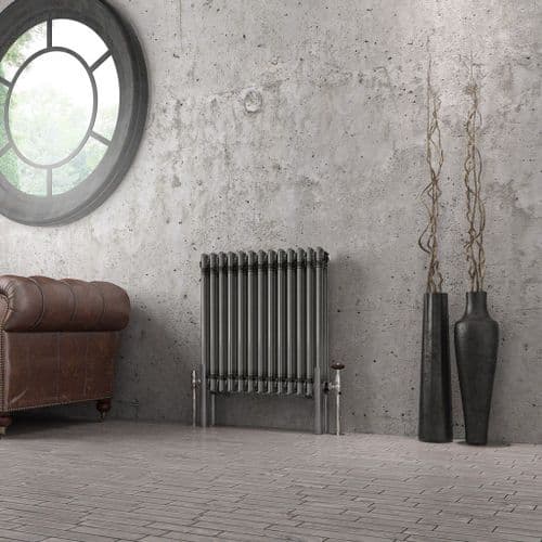 Eastbrook Imperia 3 Column Radiator - Bare Metal - Various Sizes