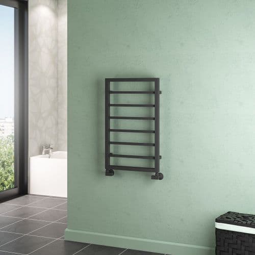 Eastbrook Ryton Towel Radiators - Matt Anthracite - Various Sizes