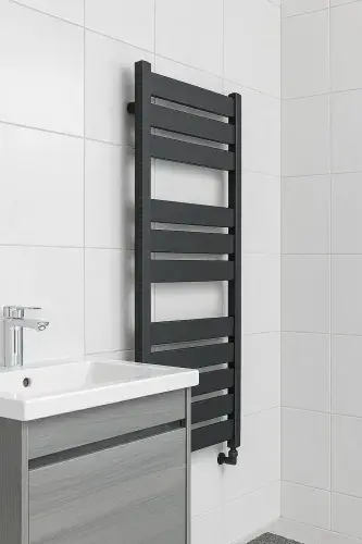 Eastbrook Santero Towel Radiators - Matt Anthracite - Various Sizes