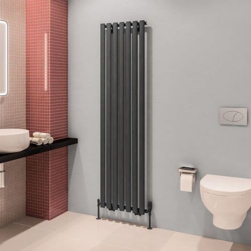 Eastbrook Tunstall Designer Radiator - Matt Anthracite - Various Sizes