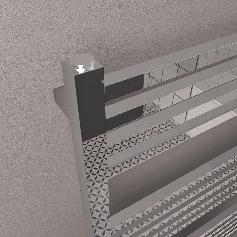 Eastbrook Tuscan Square Multirail Straight Towel Radiators - Chrome ...