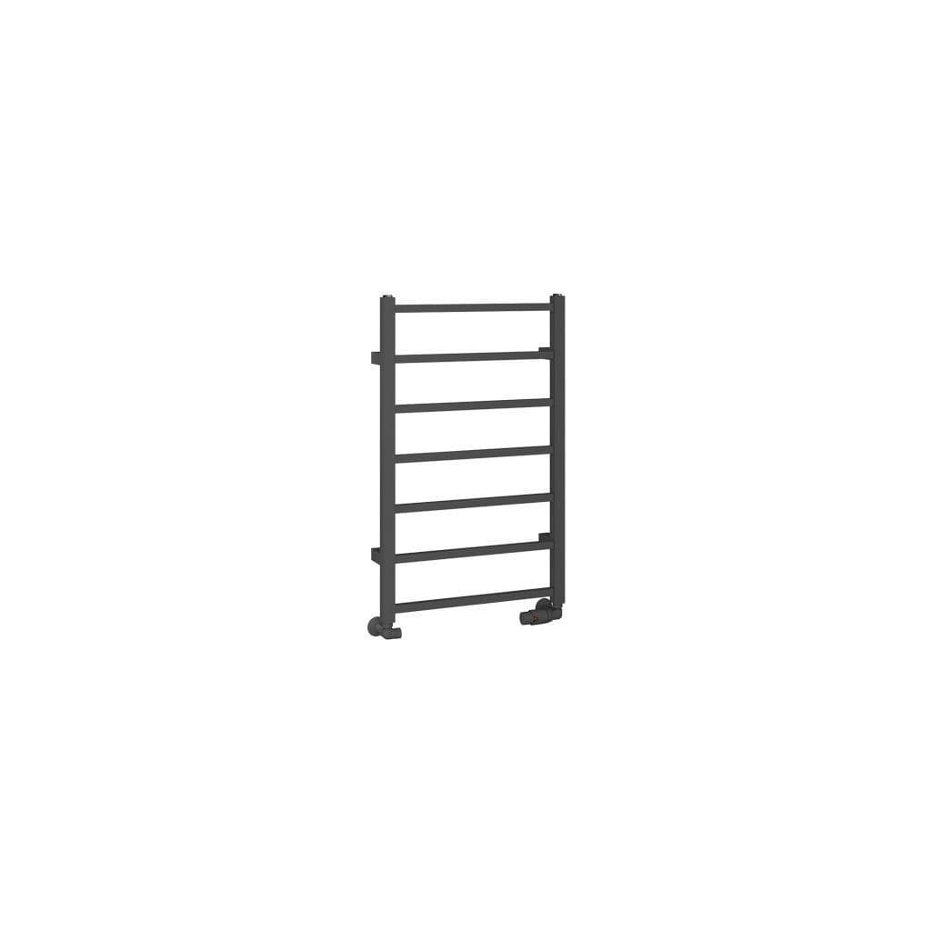 Eastbrook Tuscan Square Straight Towel Radiators - Matt Anthracite ...