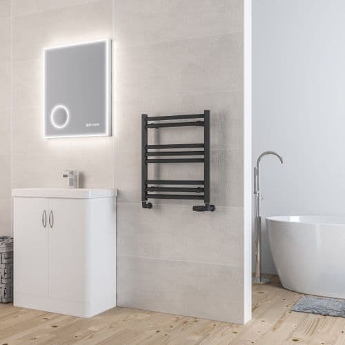 Eastbrook Velor Towel Radiators - Matt Anthracite - Various Sizes