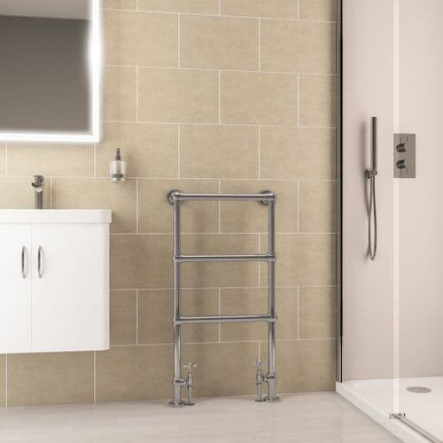 Eastbrook Windrush Towel Radiators - Chrome - Various Sizes