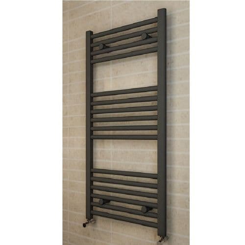 Eastbrook Wingrave Multirail Straight Towel Rail, 1400mm x 400mm, Matt Anthracite