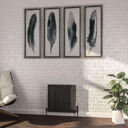 Electric Only Addington Type 10 Designer Radiator - Matt Anthracite - Various Sizes