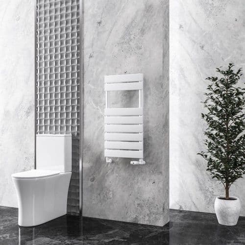 Electric Only Addington Type 10 Towel Radiators - Gloss White - Various Sizes