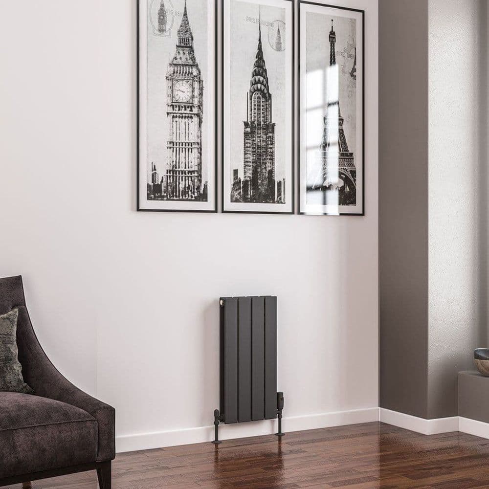 Electric Only Addington Type 20 Designer Radiator - Matt Anthracite ...